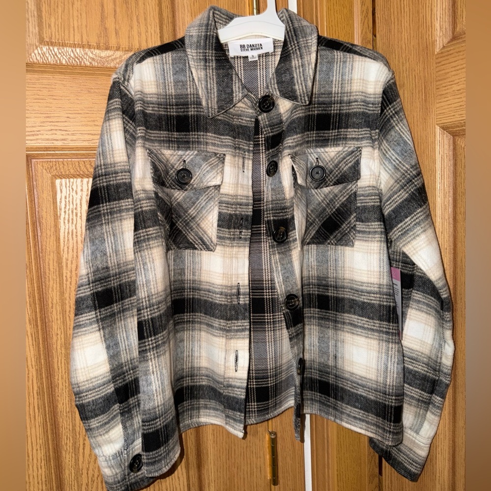 NWT Steve Madden Boxy Shacket